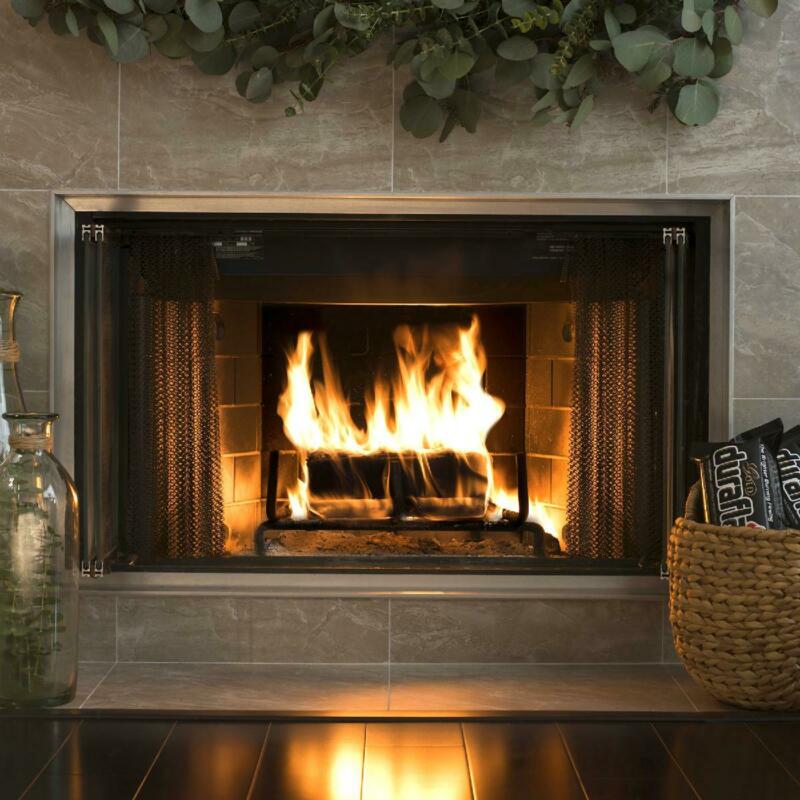 Duraflame Fire Logs 6 Pack - 4.5lb Bright Burning 3 Hour Burn Time Fast Lighting - Fresh Stock Dated October 2025