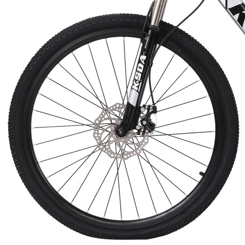 26 Inch Mountain Bike 21-Speed Dual Disc Brakes Full Suspension Non-slip Bicycle - Fresh Stock Dated October 2025