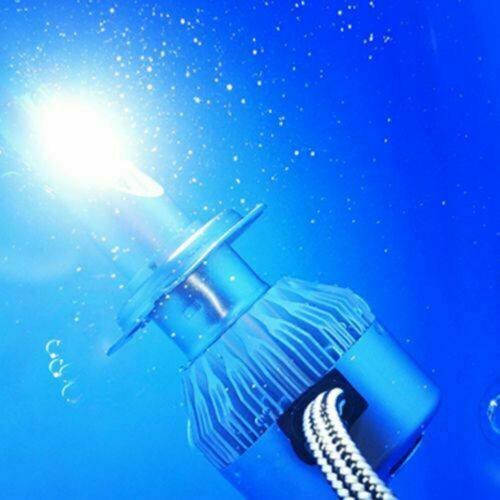 Ice Blue H7 LED Bulbs Headlight Conversion Kit for BMW S1000RR 2009-2018 S1000XR - Fresh Stock Dated October 2025