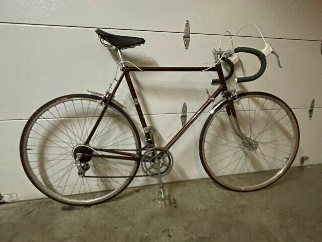 VINTAGE 1966 Raleigh Carlton - ALL ORIGINAL RARE!  Coffee brown Reynolds 531 - Fresh Stock Dated October 2025