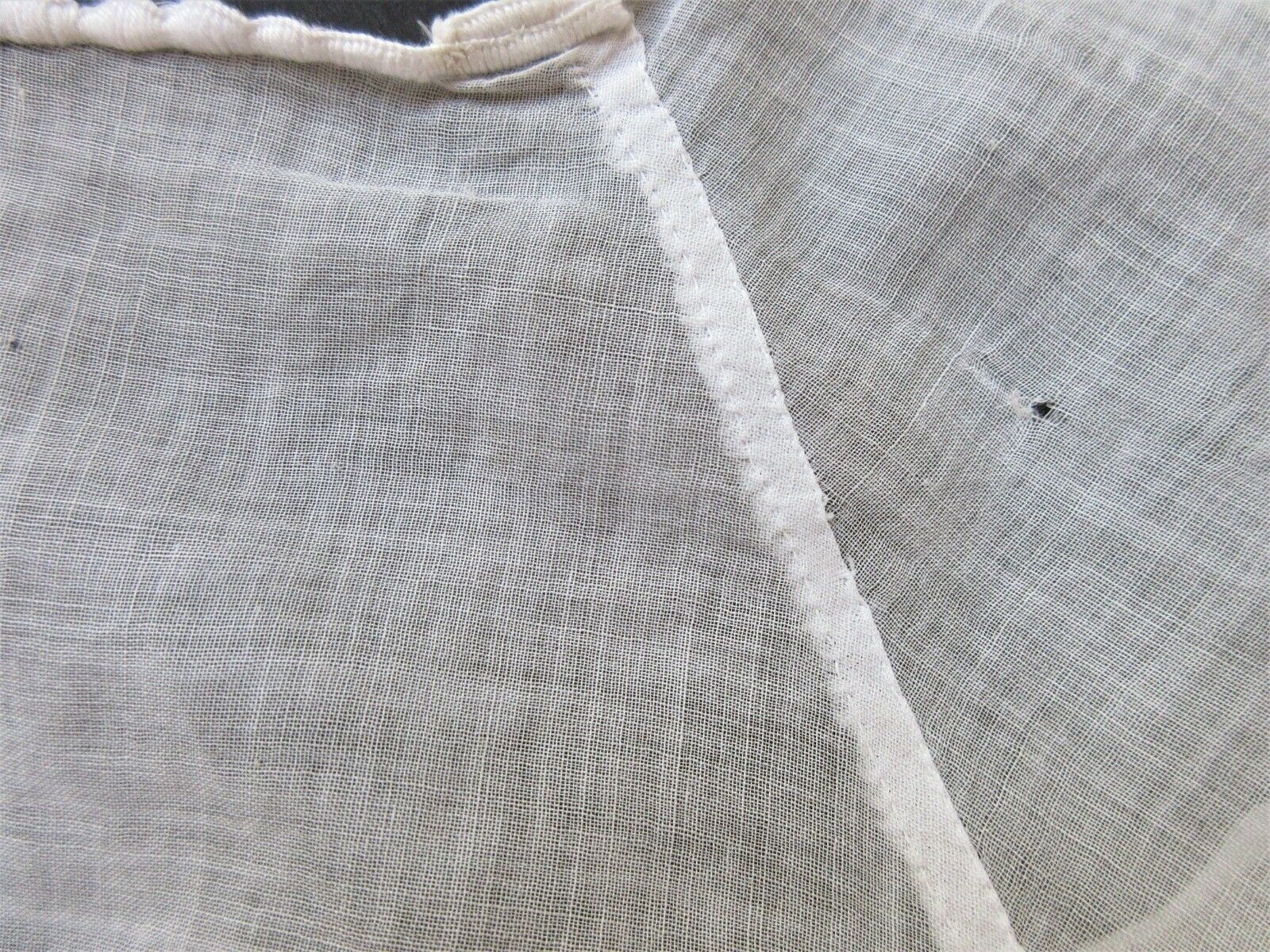 VINTAGE 1930's LAWN SKIRT W/ FRENCH NET LACE INSERTS & EMBROIDERY S/M - Fresh Stock Dated October 2025