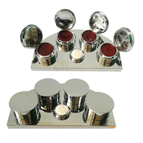 NEW Watch Repair Agate Containers Oil Cup Stand Premium Polished Watchmaker Tool - Fresh Stock Dated October 2025