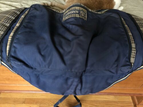 Blue Roustabout English Saddle Carrier - Fresh Stock Dated October 2025
