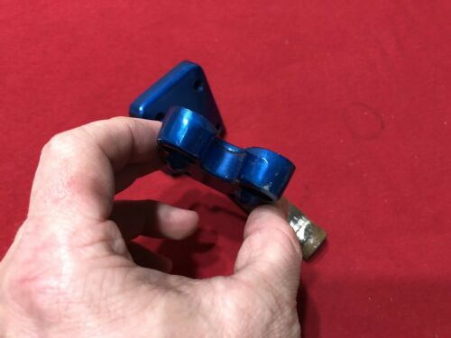 SR JELLY BEAN STEM BLUE ANODIZED OLD SCHOOL BMX PRO JELLYBEAN GOOSE NECK - Fresh Stock Dated October 2025