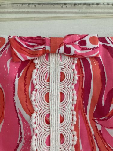 NWOT! Vintage LiLLY PULITZER “The Lilly” Hot Pink & Red Hostess Maxi Skirt! S - Fresh Stock Dated October 2025