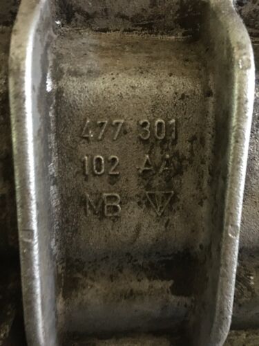 1979 Porsche 924 Snail Shell 5-Speed Transmission w/Torque Tube, Shifter Rods... - Fresh Stock Dated October 2025