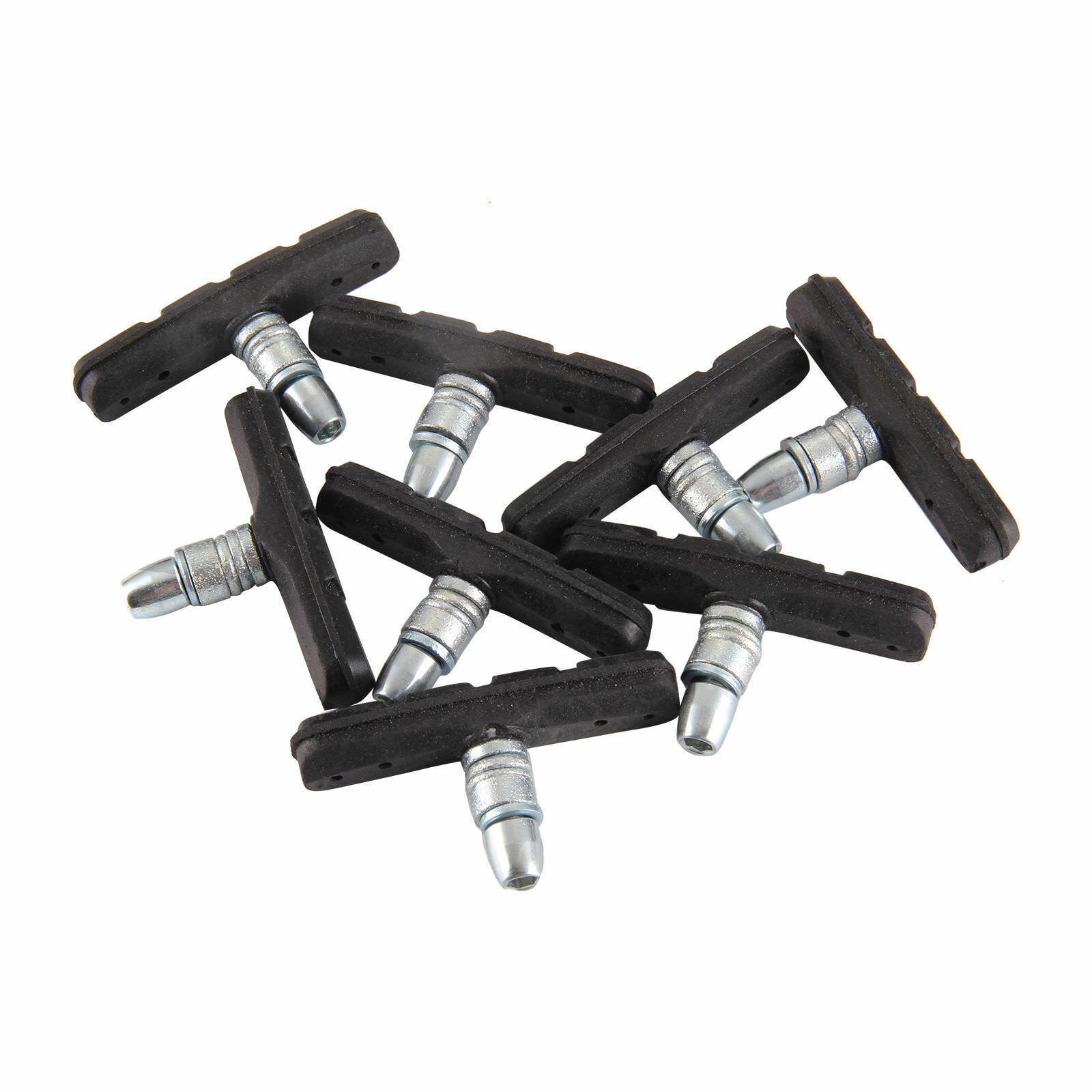 2PCS Bicycle Brake Pads Shoes 70mm V-brake For Mountain Bike VBrake MTB Cycling - Fresh Stock Dated October 2025