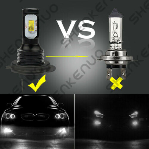 8000K LED Headlight Bulbs For Suzuki Hayabusa GSX1300R 99-09 GSXR750 00-01 04-07 - Fresh Stock Dated October 2025