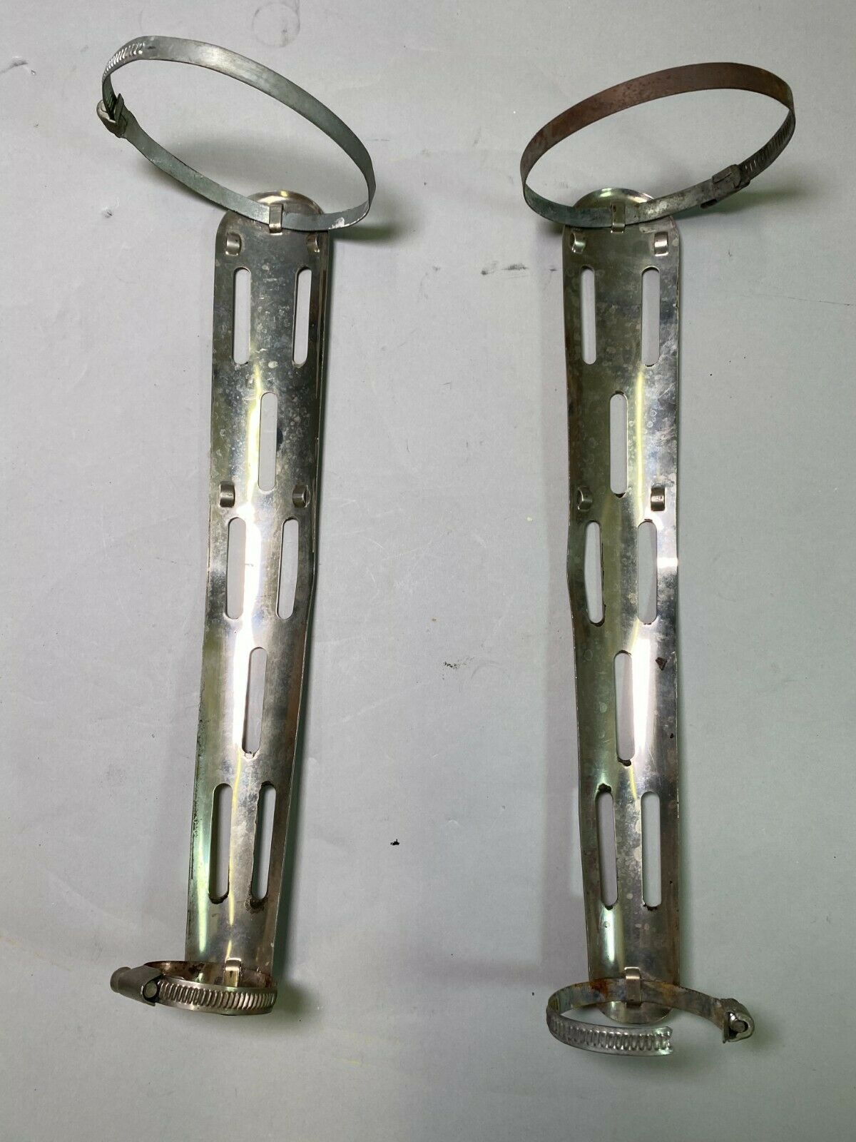 LUFTMEISTER EXHAUST HEADER/MUFFLER GUARDS FOR BMW AIRHEAD TWINS 1970-84 - Fresh Stock Dated October 2025