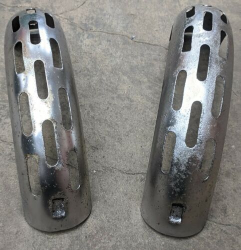 BMW Airhead Left and Right Exhaust Pipe Covers Heat Shield Guards - Fresh Stock Dated October 2025