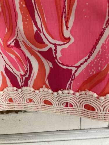 NWOT! Vintage LiLLY PULITZER “The Lilly” Hot Pink & Red Hostess Maxi Skirt! S - Fresh Stock Dated October 2025