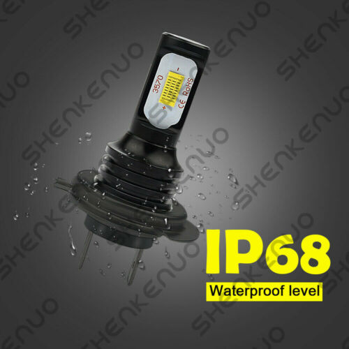 8000K LED Headlight Bulbs For Suzuki Hayabusa GSX1300R 99-09 GSXR750 00-01 04-07 - Fresh Stock Dated October 2025