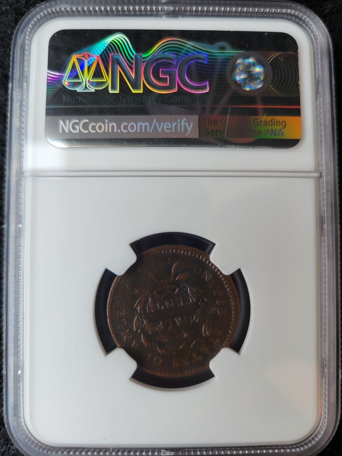 1794 US Liberty Cap Half Cent Low Relief Head Rare Variety C-4a NGC VF Rarity R3 - Fresh Stock Dated October 2025