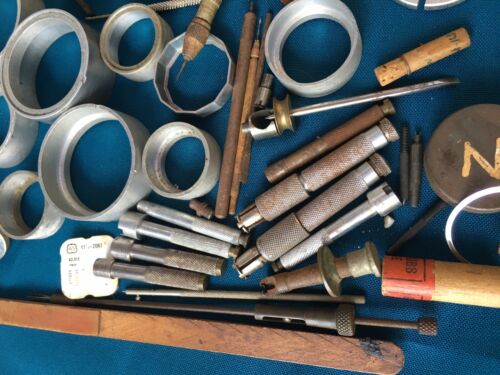 Watch Makers Jewelers Tools Lot Vintage Estate Starrett Swiss Mosley Marshall ++ - Fresh Stock Dated October 2025
