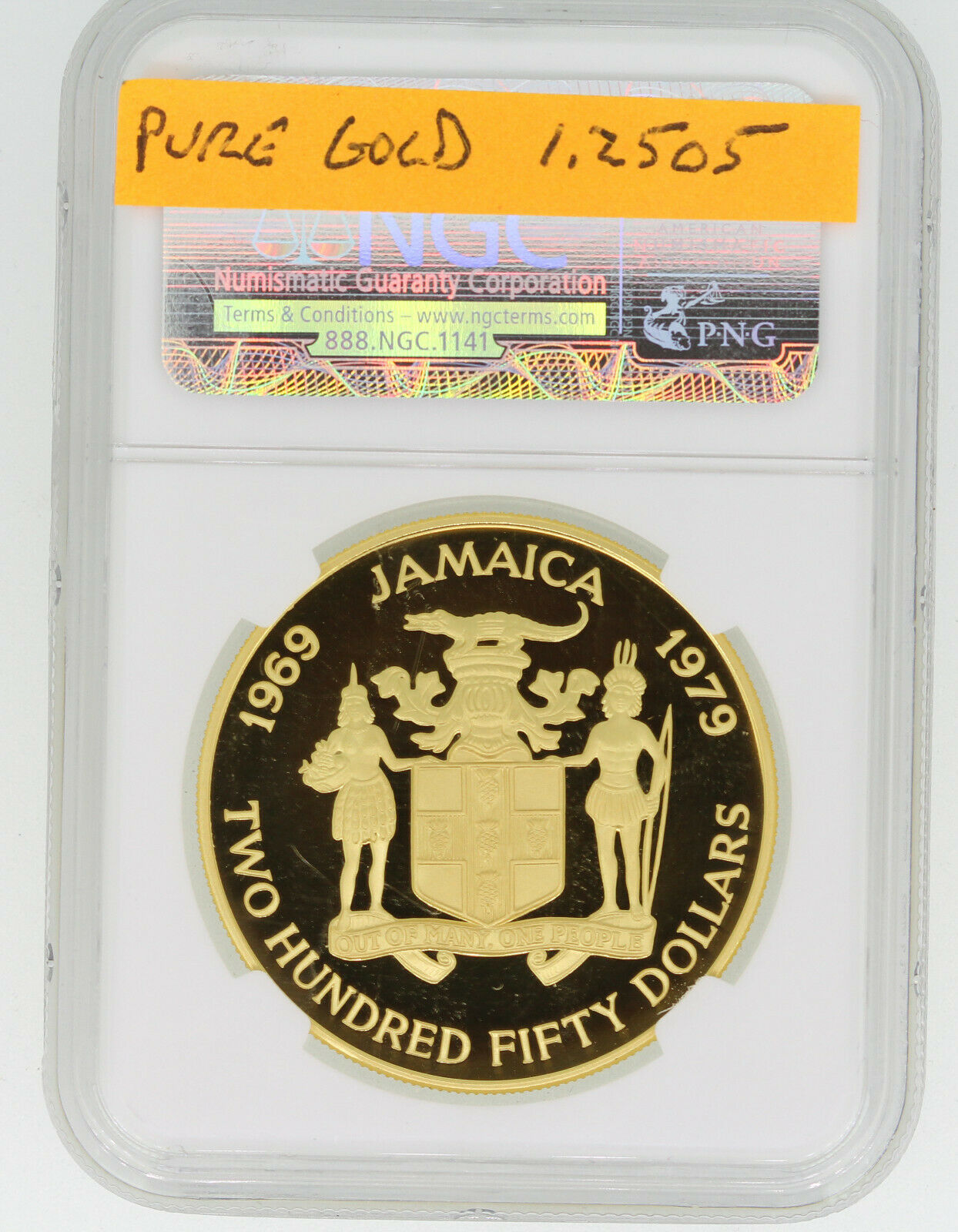 1979 Jamaica Gold G0 Investiture Prince NGC PF68 Ultra Cameo 0+Spot+Fees - Fresh Stock Dated October 2025