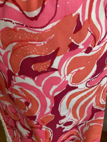NWOT! Vintage LiLLY PULITZER “The Lilly” Hot Pink & Red Hostess Maxi Skirt! S - Fresh Stock Dated October 2025
