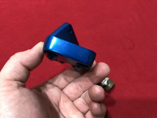 SR JELLY BEAN STEM BLUE ANODIZED OLD SCHOOL BMX PRO JELLYBEAN GOOSE NECK - Fresh Stock Dated October 2025