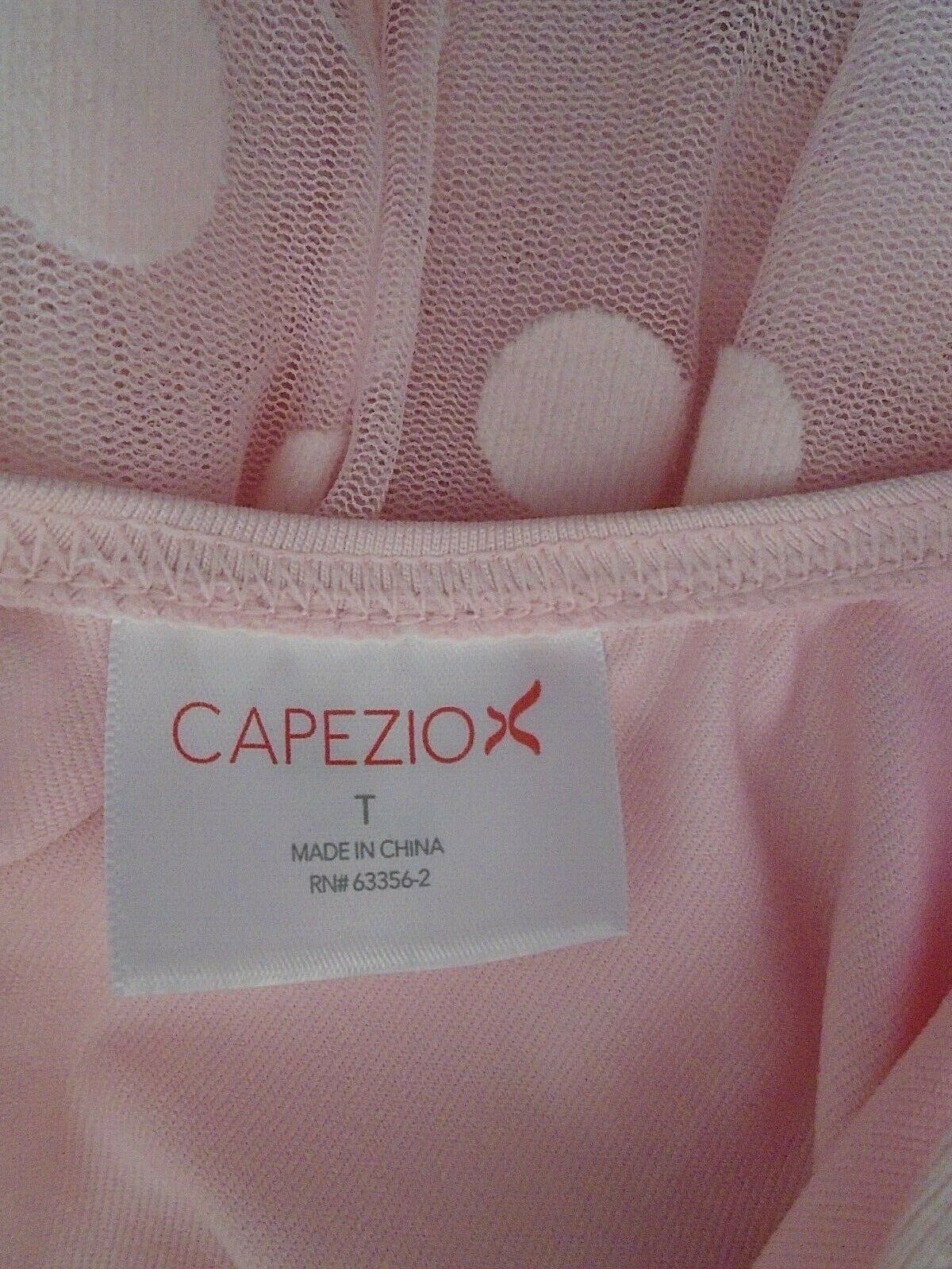NEW~CAPEZIO: Toddler Pink Polka Dot Tutu Tank Dress/#11591C/Soft, Sweet+Lovely - Fresh Stock Dated October 2025