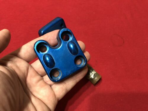 SR JELLY BEAN STEM BLUE ANODIZED OLD SCHOOL BMX PRO JELLYBEAN GOOSE NECK - Fresh Stock Dated October 2025