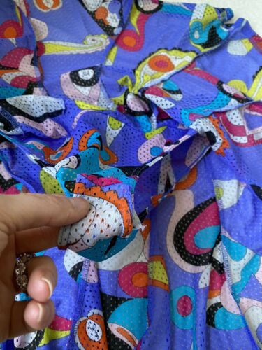 emilio pucci classic print rare mesh Print pool Skirt Sz 6 Small - Fresh Stock Dated October 2025