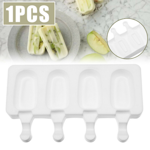 Cell Popsicle Molds Silicone DIY Frozen Ice Cream Mold Ice Lolly Pop Maker - Fresh Stock Dated October 2025