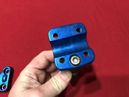SR JELLY BEAN STEM BLUE ANODIZED OLD SCHOOL BMX PRO JELLYBEAN GOOSE NECK - Fresh Stock Dated October 2025