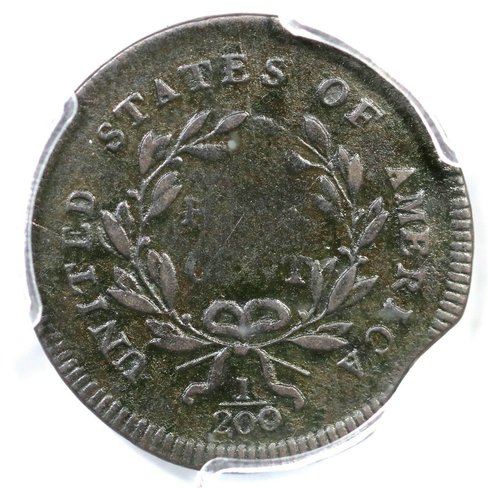 1795 C-2b R-5+ PCGS VF Details Punctuated Date Liberty Cap Half Cent Coin 1/2c - Fresh Stock Dated October 2025