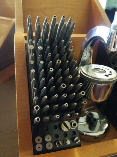 C.E. Marshall Jeweler's Watchmaker's Staking Tool Kit w/Box - Fresh Stock Dated October 2025