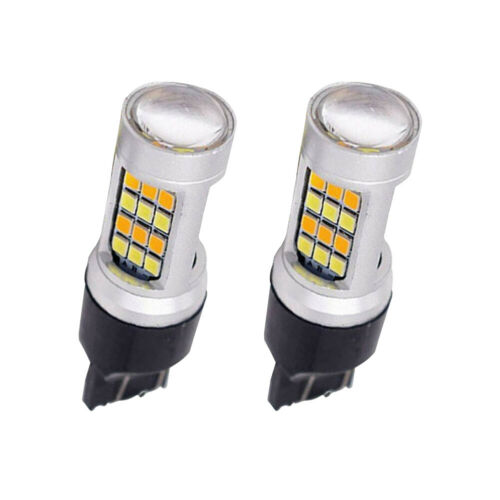 2x White Amber Switchback 42 LED Turn Signal Light Bulb For 2002-14 Honda ST1300 - Fresh Stock Dated October 2025