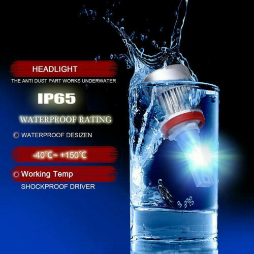 Ice Blue Projector LED Headlight Bulb For Honda CBR600RR 05-2019 CBR300 15-2018 - Fresh Stock Dated October 2025