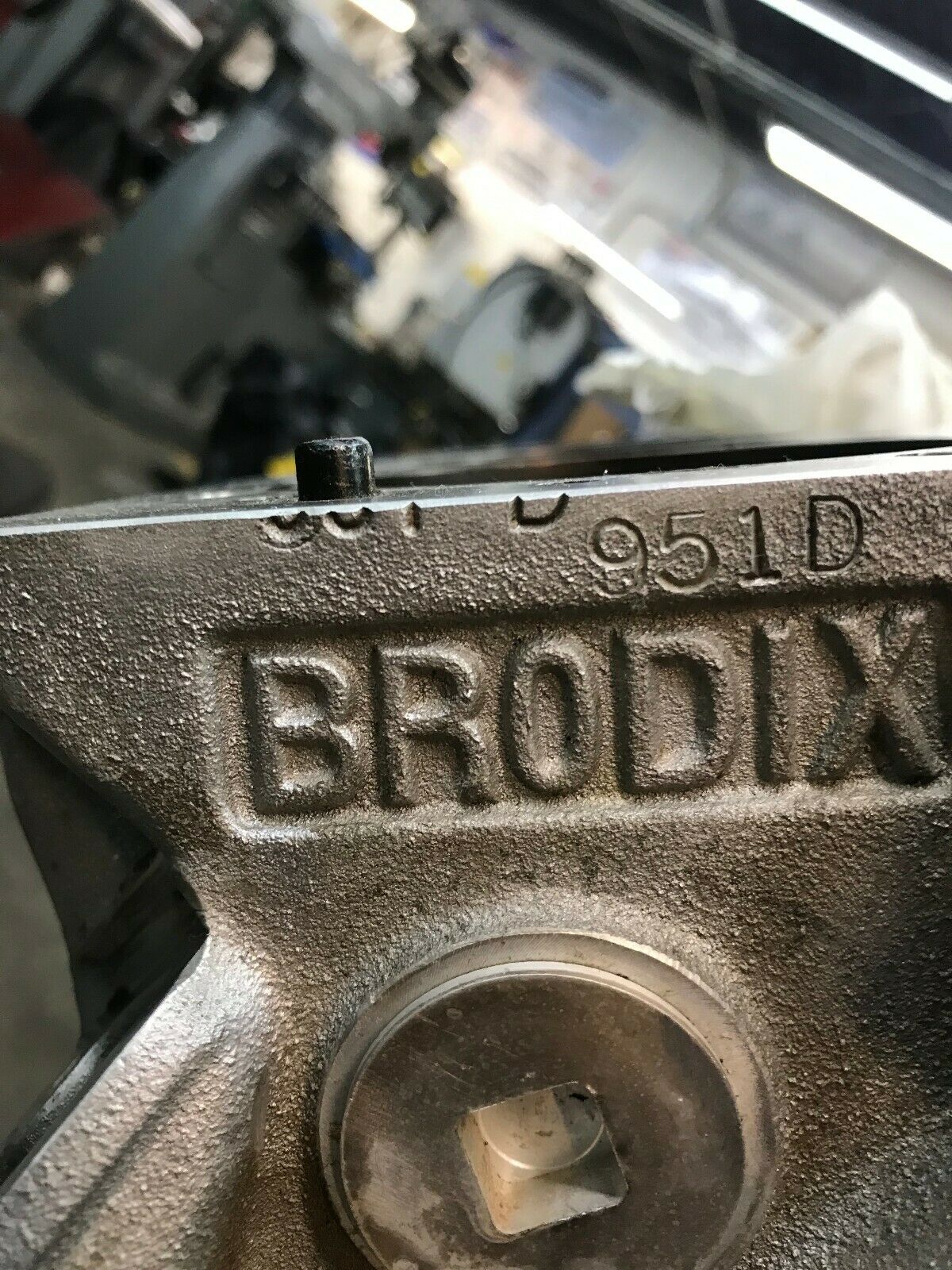 USED BRODIX LIGHT WEIGHT SMALL BLOCK CHEVY BLOCK - Fresh Stock Dated October 2025
