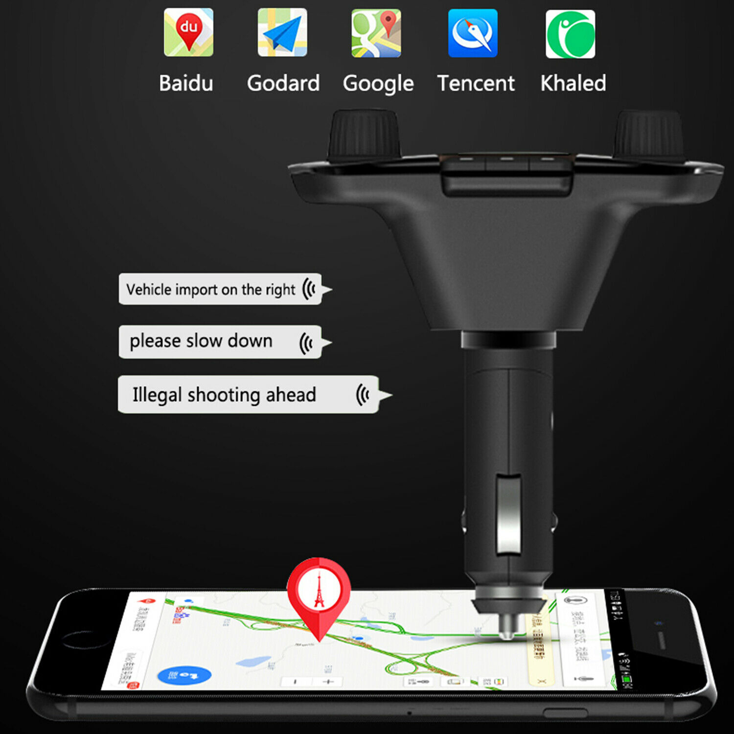 Bluetooth Car FM Transmitter MP3 Player Hands free Radio Adapter Kit USB Charger - Fresh Stock Dated October 2025