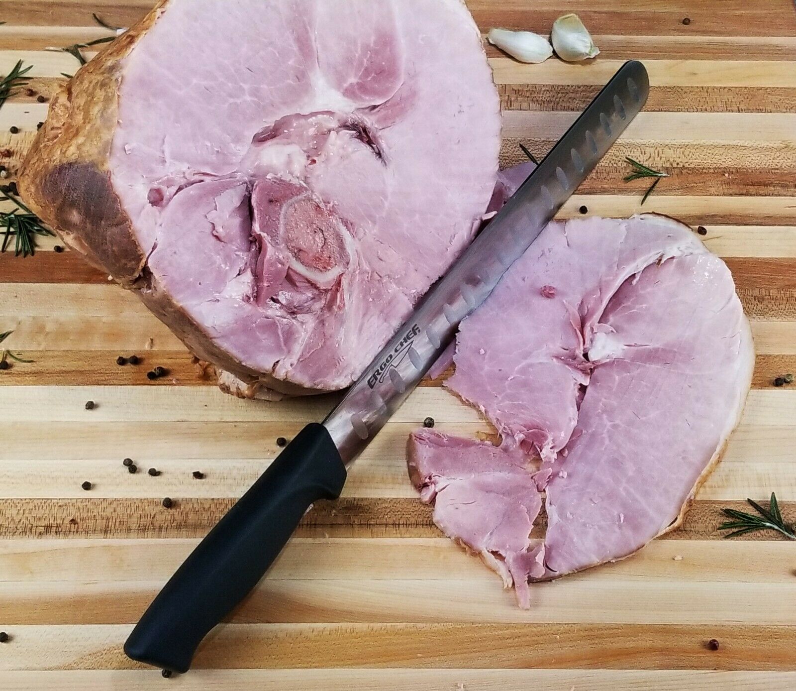 12 Inch Slicer Carving Brisket meat Knife NSF TESTED PRODIGY SERIES by Ergo Chef - Fresh Stock Dated October 2025
