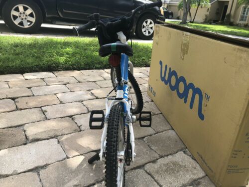 Woom 3 Kids Bike - Blue 16” - Includes Bell, Kickstand, Basket & Bottle Holder - Fresh Stock Dated October 2025