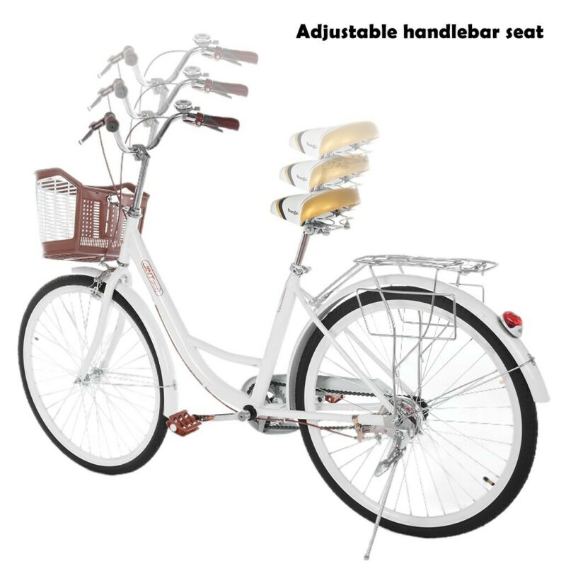 26 Inch Classic Bicycle Retro Bicycle Beach Cruiser Bicycle Retro Bicycle - Fresh Stock Dated October 2025