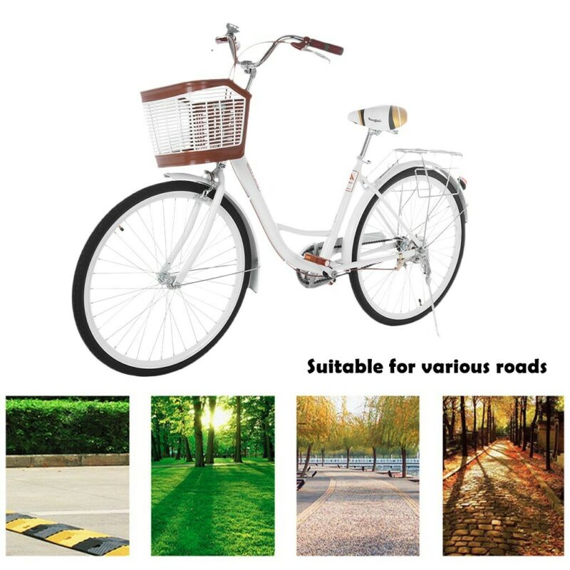 26 Inch Classic Bicycle Retro Bicycle Beach Cruiser Bicycle Retro Bicycle - Fresh Stock Dated October 2025
