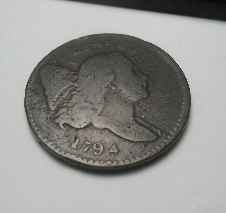 RARE 1794 LIBERTY CAP FLOWING HAIR HALF CENT - FINE ORIGINAL❗ LETTERED EDGE❗❗ - Fresh Stock Dated October 2025