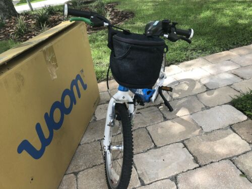 Woom 3 Kids Bike - Blue 16” - Includes Bell, Kickstand, Basket & Bottle Holder - Fresh Stock Dated October 2025