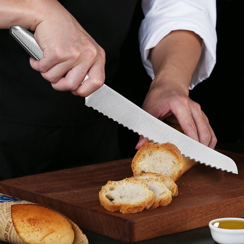 6x TURWHO Kiritsuke Santoku Slicer Bread Chef German Stainless Steel Knives Set - Fresh Stock Dated October 2025