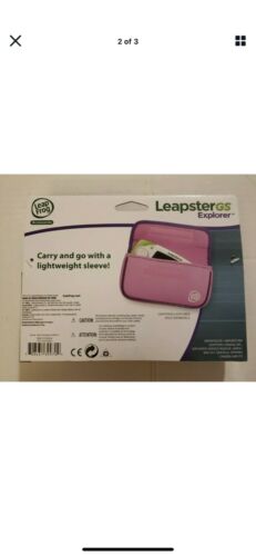 Leap Frog Leapsters GS Explorer Neoprene Sleeve new free shipping pink purple - Fresh Stock Dated October 2025