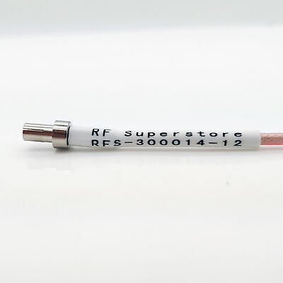 SMA Female (Jack) Bulkhead to TS9 Connector RG316/U Cable Assembly, 12 inch - Fresh Stock Dated October 2025