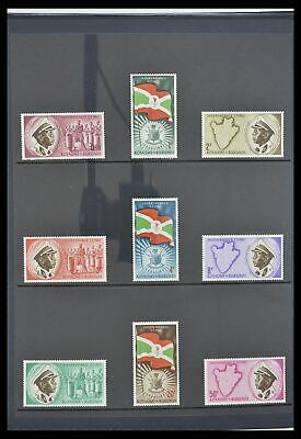 Lot 33764 Stamp collection Burundi 1962-2004. - Fresh Stock Dated October 2025