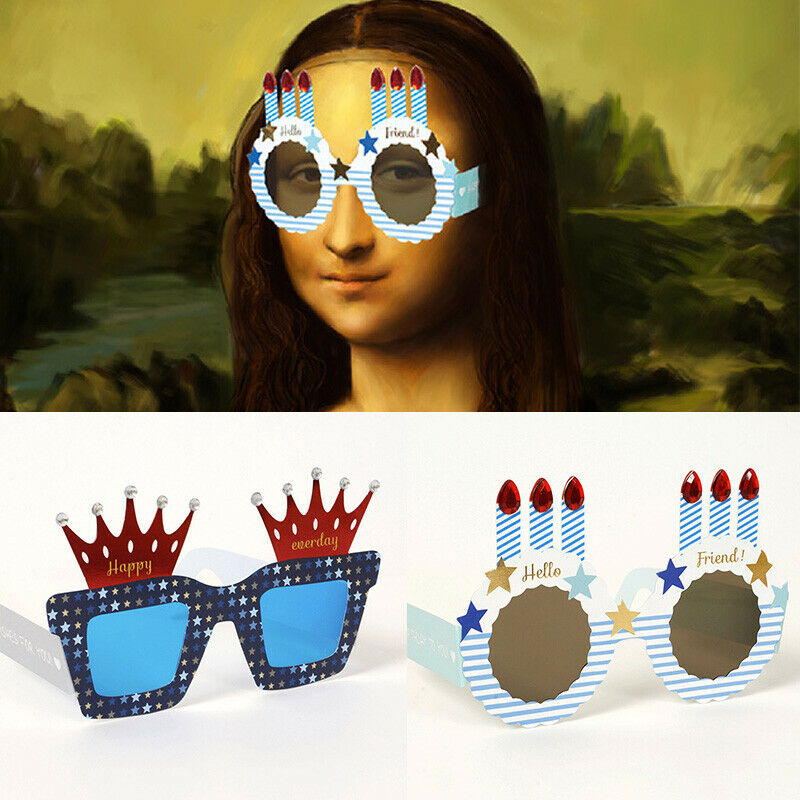 Sunglasses Crown Theme Fashion Glasses Summer Birthday Party Fun Decoration 2021 - Fresh Stock Dated October 2025