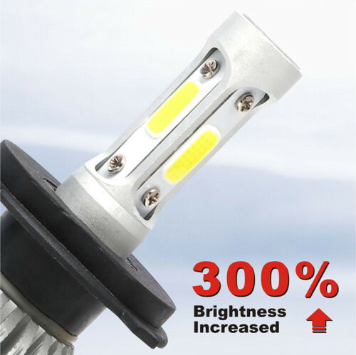 2x H4 9003 LED Headlight Bulbs High Low Beam Conversion Kit For Aprilia 6000K - Fresh Stock Dated October 2025