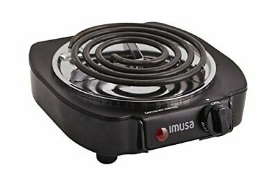USA GAU-80305 Electric Single Burner 1100 Black 1100W Electric Single Burner - Fresh Stock Dated October 2025