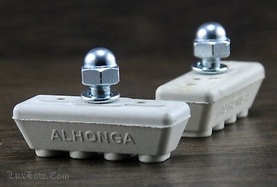 White Old School BMX Bike BRAKE PADS Vintage Schwinn Freestyle Cruiser Caliper - Fresh Stock Dated October 2025