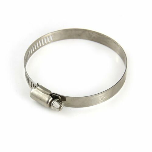 1X Chrome-plated Motorcycle Exhaust Pipe Heat Shield Cover Guard & 51-70mm Clamp - Fresh Stock Dated October 2025