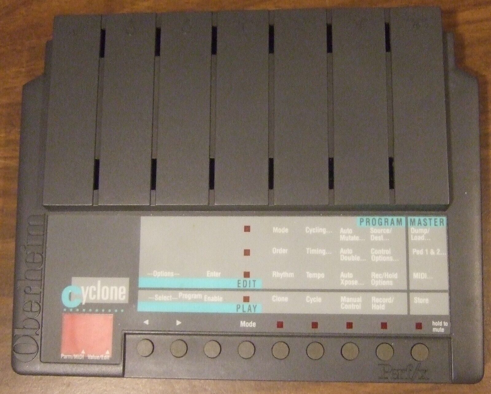 Oberheim Perf/x Cyclone MIDI Arpeggiator parts or repair original box paperwork - Fresh Stock Dated October 2025