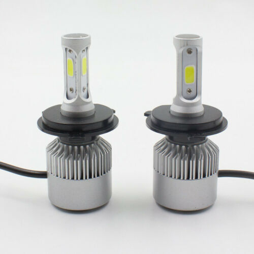 2x H4 9003 LED Headlight Bulbs High Low Beam Conversion Kit For Aprilia 6000K - Fresh Stock Dated October 2025