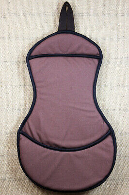 Hilason Western Horse Tack Fleece Saddle Seat Cover Brown Foam Padded U-22BR - Fresh Stock Dated October 2025